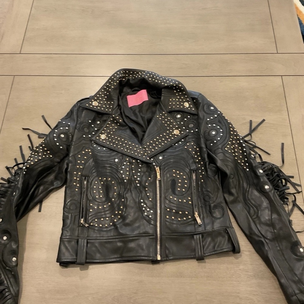 Azalea Wang Style Jones Black  Jacket  Leather Size S